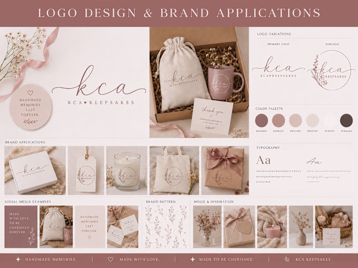 Real Client Project: Keepsake Logo