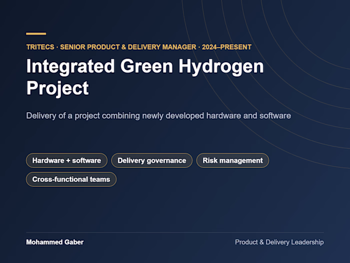 Integrated Green Hydrogen Project