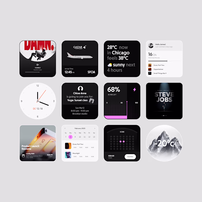 Custom Widgets