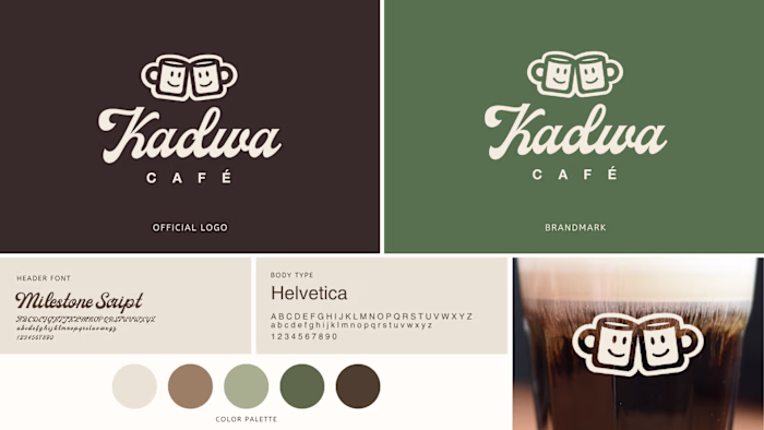 Kadwa Cafe: Brand Identity &