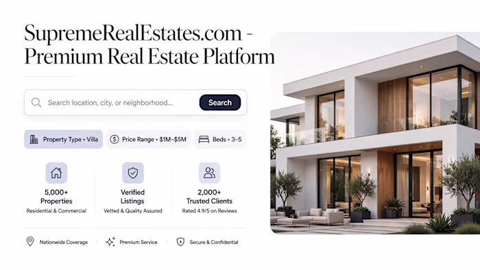 SupremeRealEstates.com (http://SupremeRealEstates.com) - Pre...