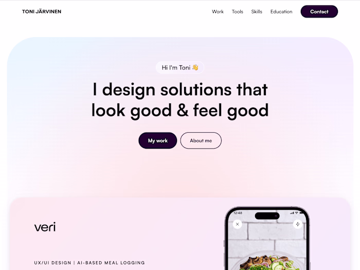 My portfolio site