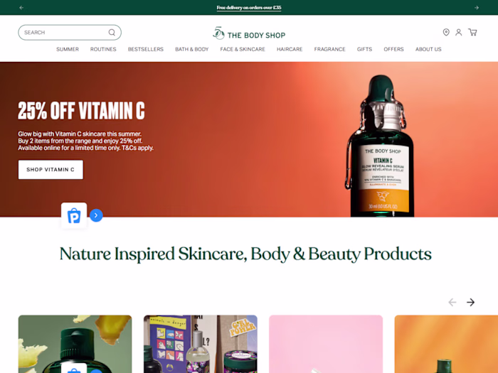 Website Redesign for Beauty Brand