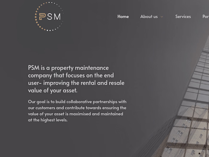Website for Strata Maintenance and Management Services In Sydney
