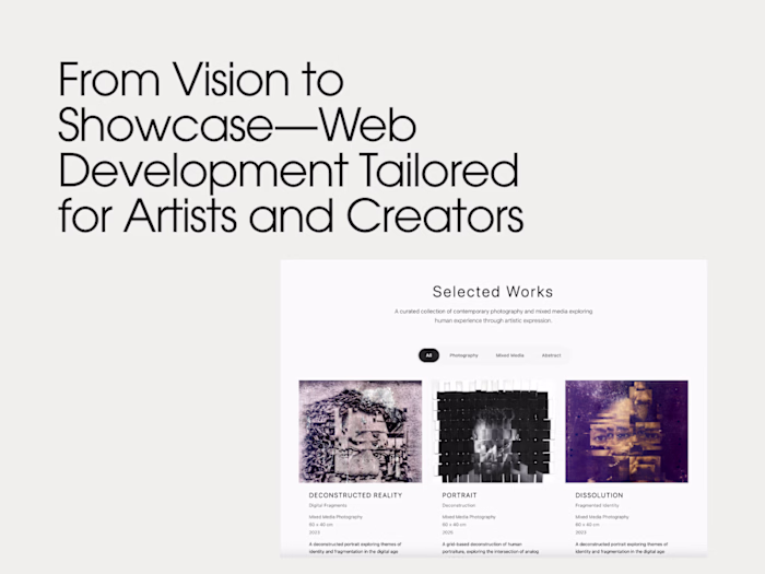 Grey-Volcano.com Portfolio Design and Build