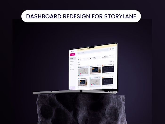 Dashboard redesign for a YC Company (Storylane)