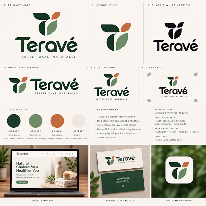Teravé — Original Brand Identity
