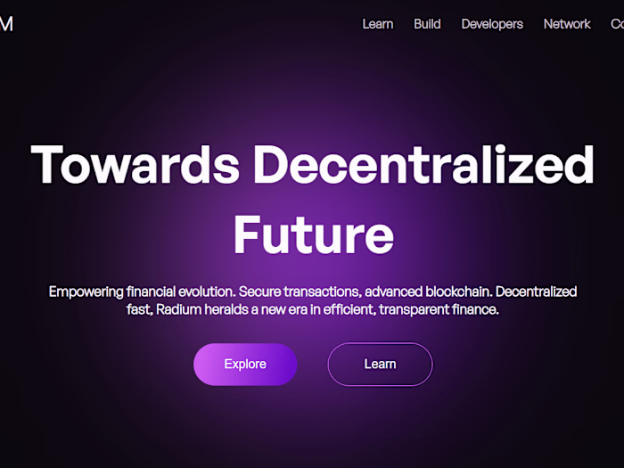 Crypto website