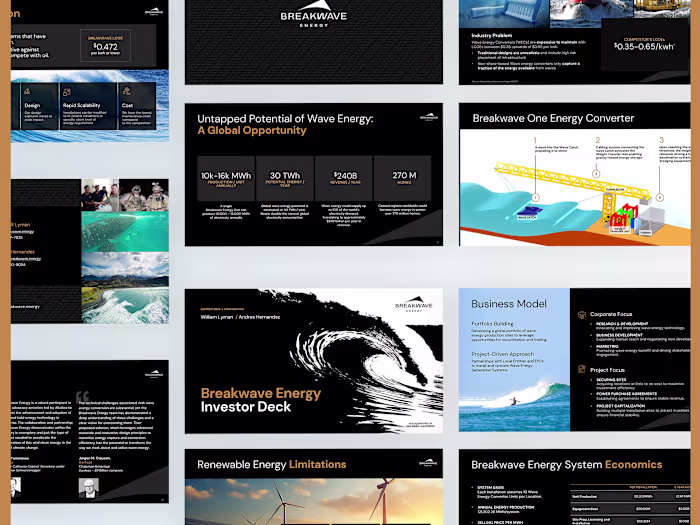 Pitch Deck Design