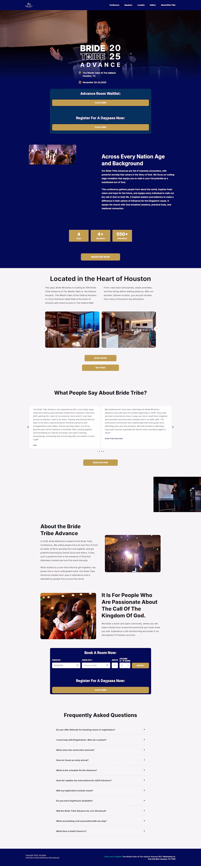 Bride Tribe Advance Booking