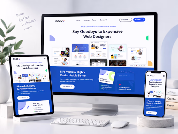 Multipurpose Business WordPress Theme | Elementor & Figma
