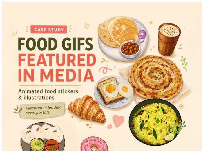 Animated food gifs on Giphy