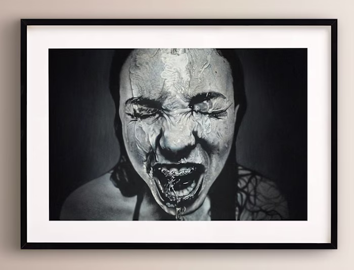 Award Winning Gouache Painting • Uneasy