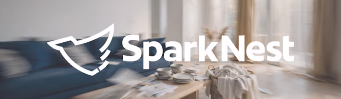 SparkNest - Brand Identity Design