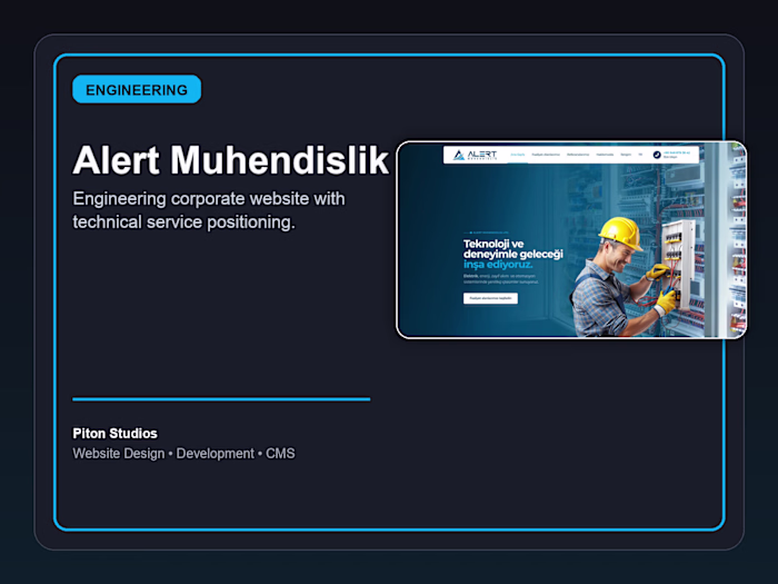 Alert Muhendislik - Engineering Corporate