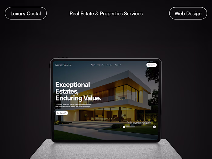 Luxury Real Estate Website Design