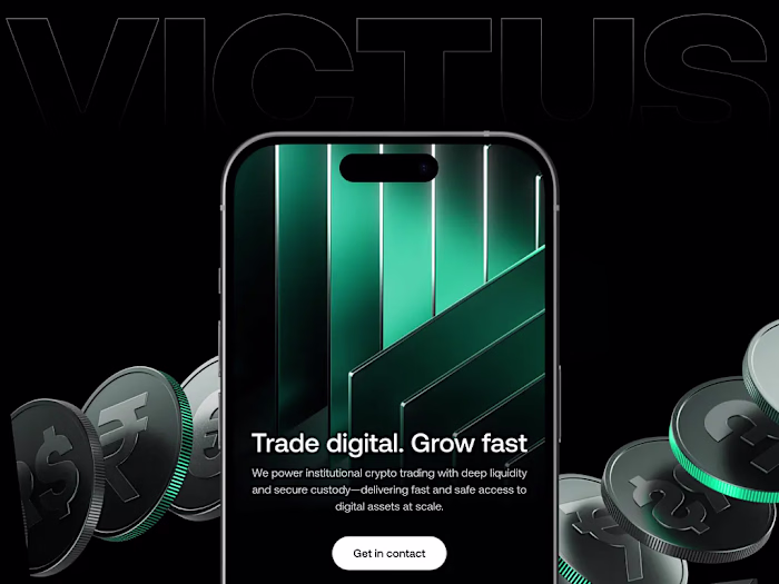Victus Global | Institutional Crypto Infrastructure Website
