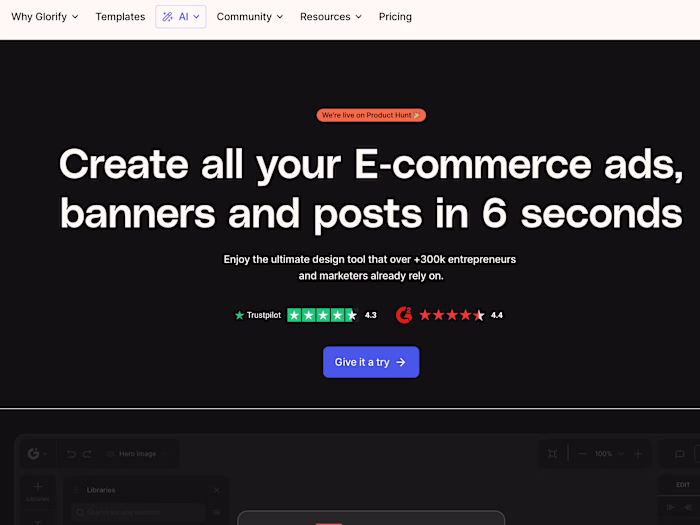 Framer Development for AI ads creation