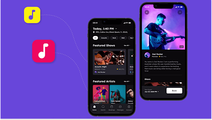 A New Stage for Musicians