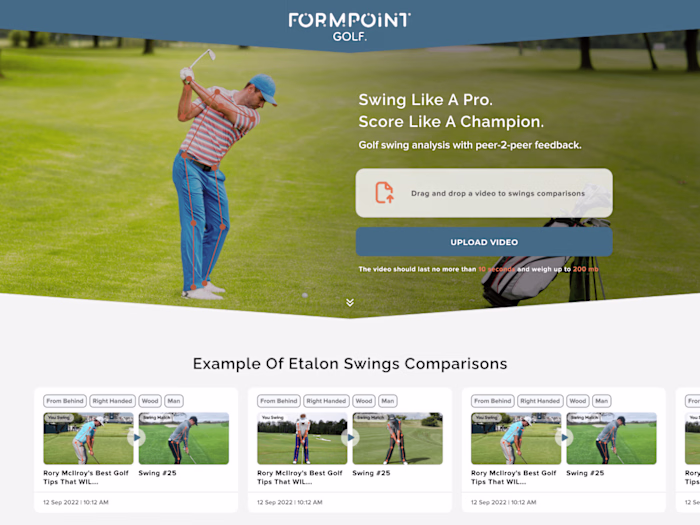 Golf Training Platform