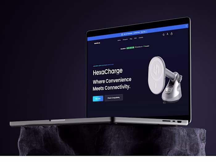 Automotive Accessories E-commerce Website Redesign 
