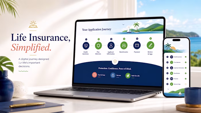 Sagicor eLife — Digital Insurance Application Journey