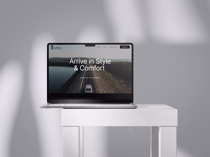 Lux Black Website