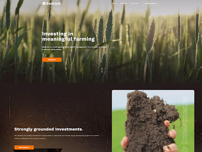 BedRock Webflow