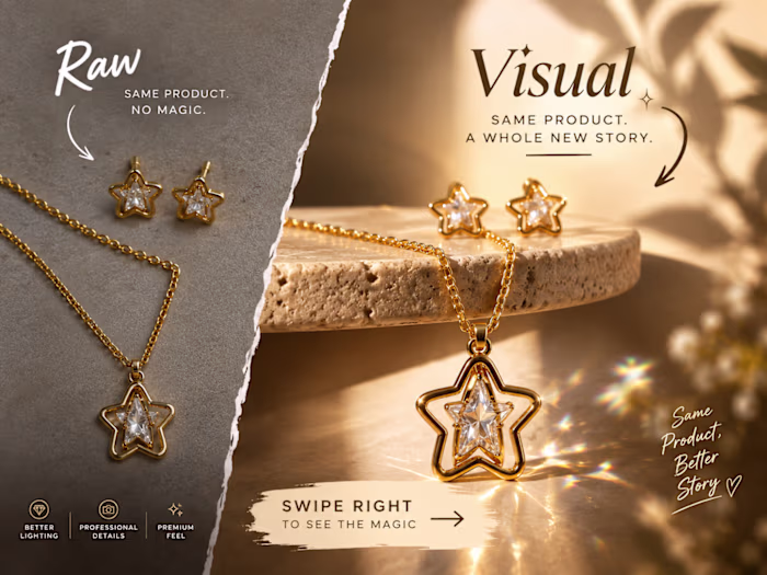 Turning a simple jewelry product