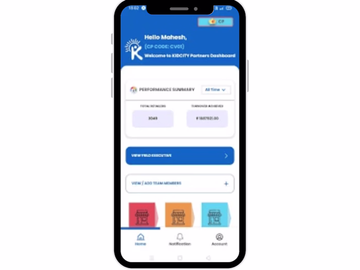 Kidcity Partner App