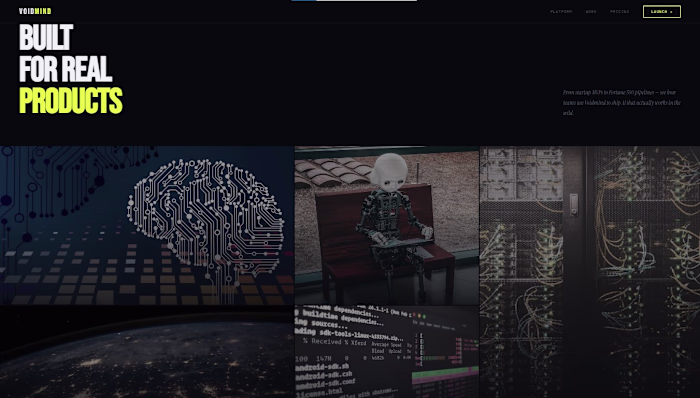 Dark AI infrastructure platform —