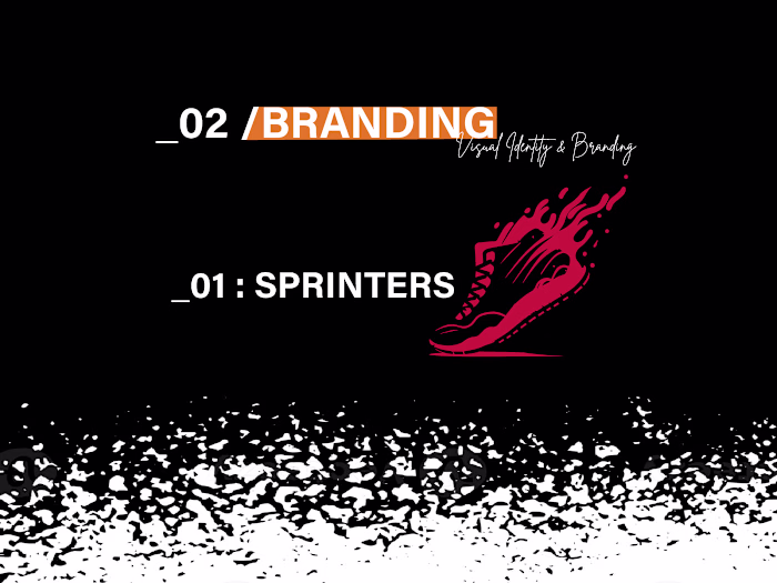 Sprinters Athletic Footwear Brand Identity