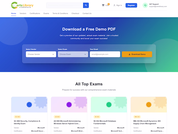 CertsLibrary Multi-tenant SaaS Platform