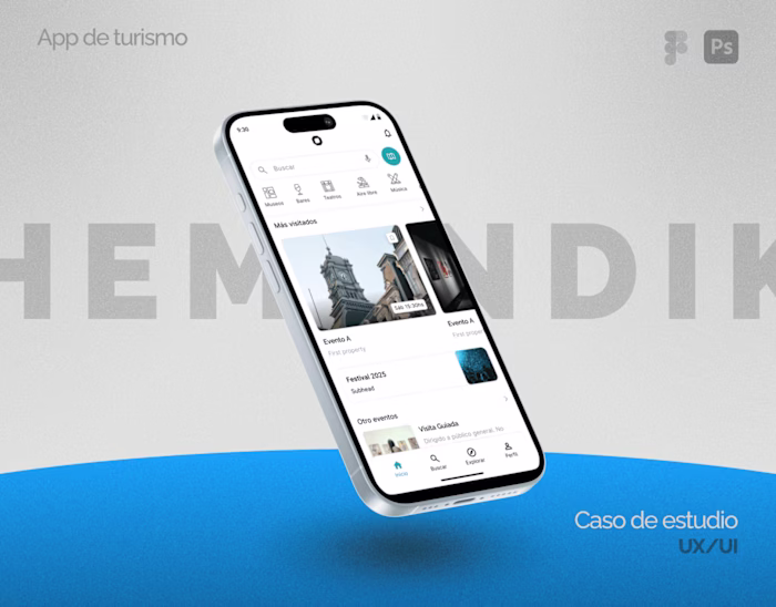 Hemendik - Tourism App - UX/UI Case Study