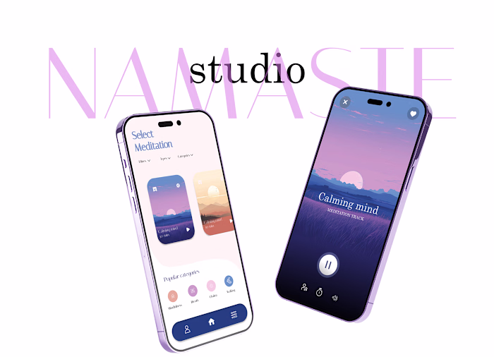Namaste - A Yoga App for Mindful Living 