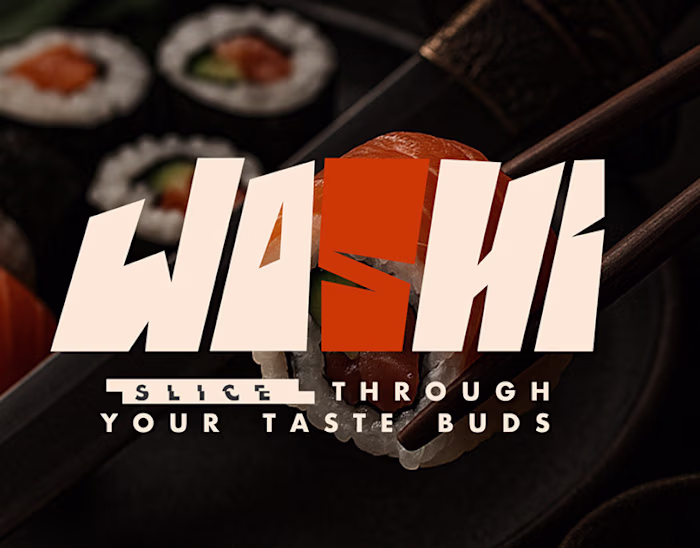 Washi – sushi branding