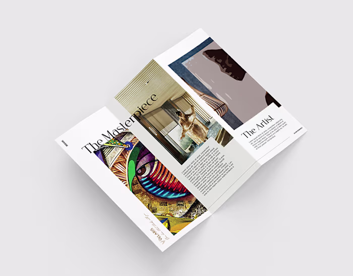 Brochure and Business Card Design for DOTGrapicx