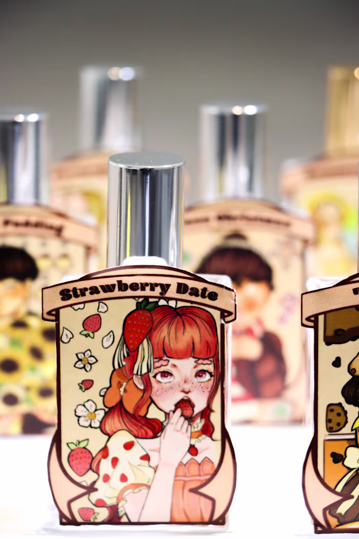 Vintage-Inspired Perfume Packaging for Momento