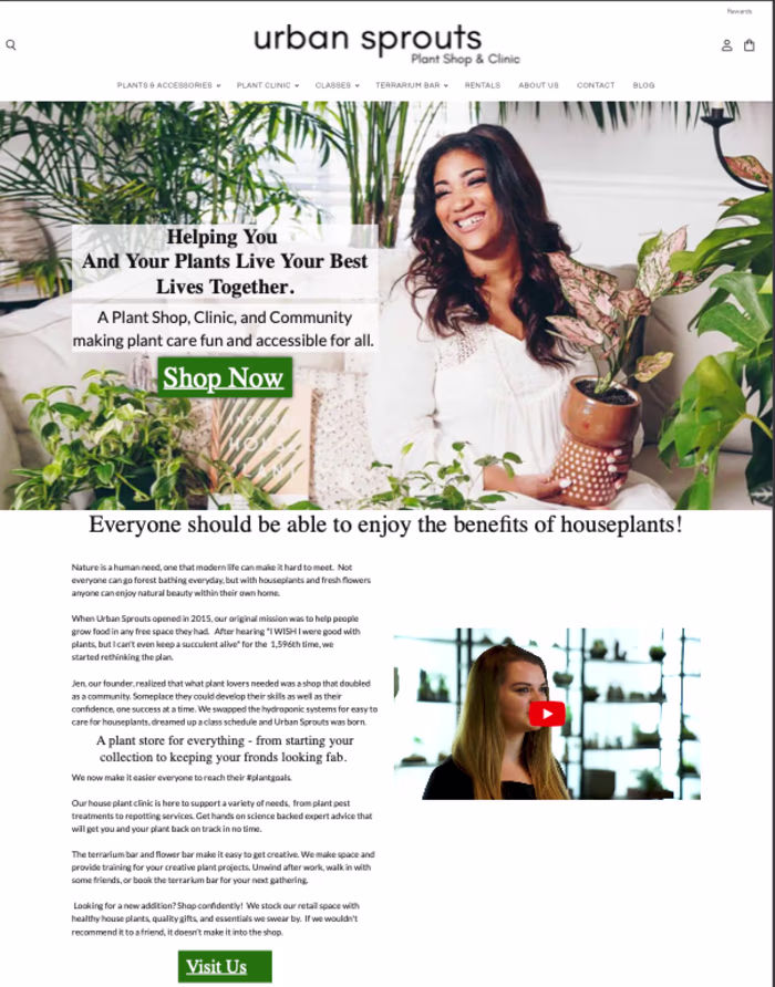 Copy and Brand Centered Shopify Re-Design
