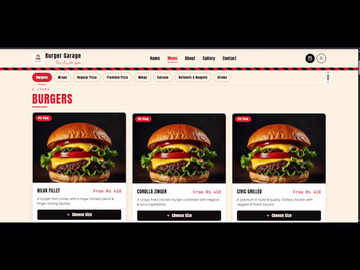 Burger Garage — Ishq Nalo Burger Changa