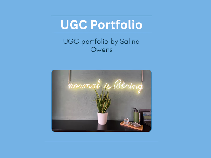 Creative Portfolio Salina Owens