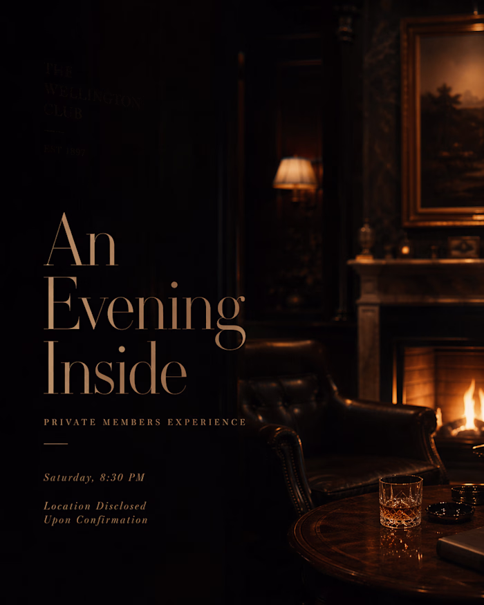 Exploring Editorial Invitations: Cinematic Mood & Typography...