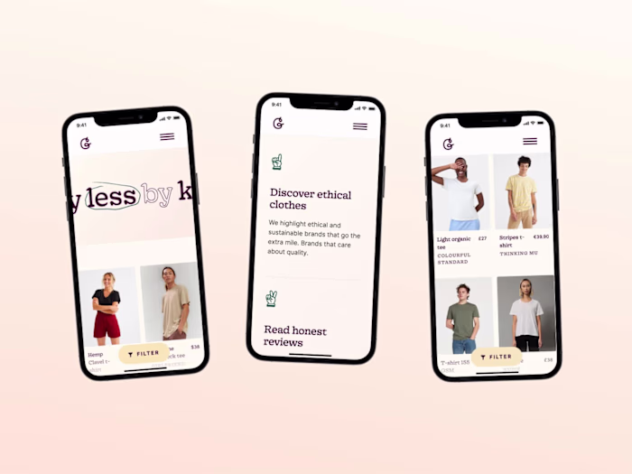Good Garms · Website design and build