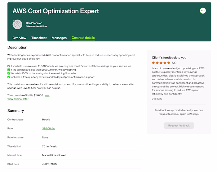 AWS Cost Optimization Expert