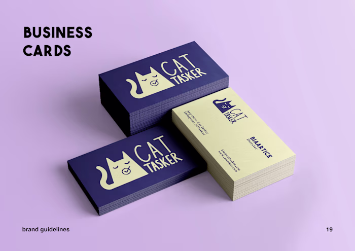 Cat Tasker - Branding + Logo