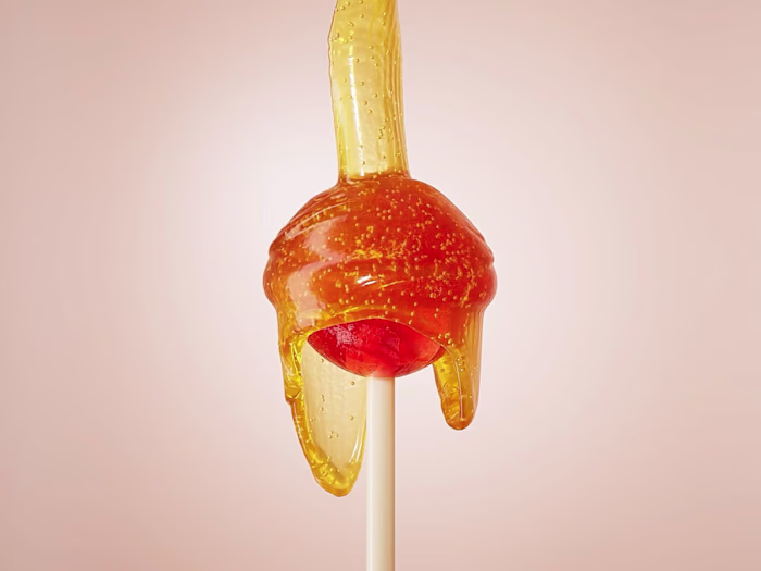 Realistic 3D Simulation of Lollipop and Honey 