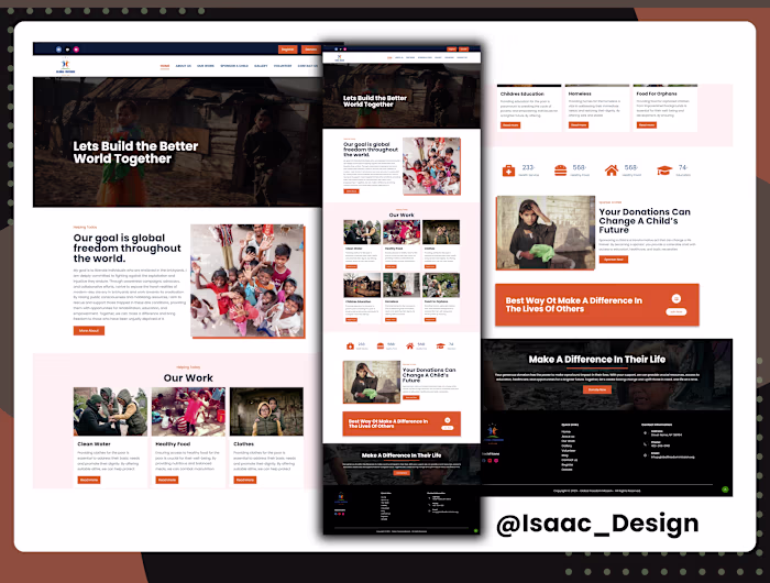 I developed a website for