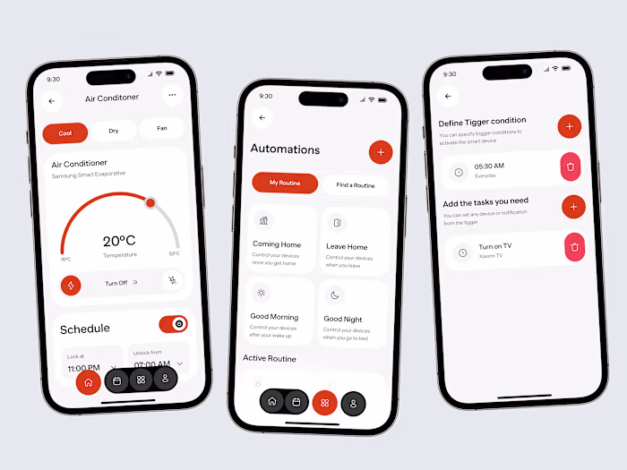 Smart Home App – Home
