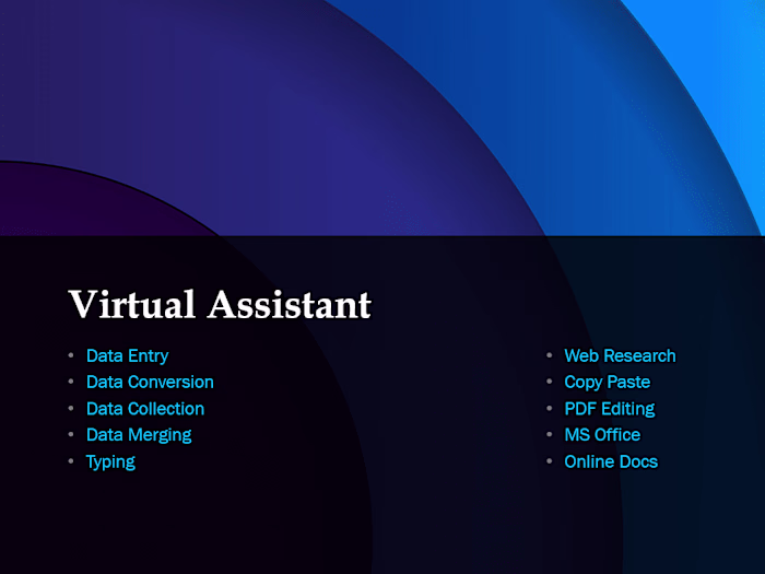 Data Entry Operator