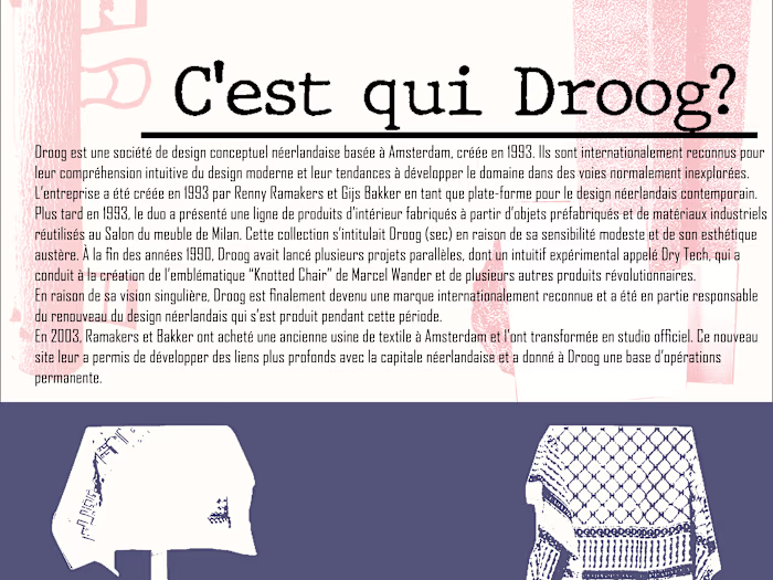 Droog Design Poster